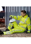 Hi-vis taljebukser 022400R gul Str. L
