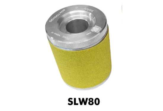 Slipvals diameter ø80 mm för 30 mm spindel