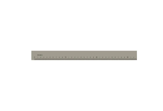 Måttstock Form A 1000x40x8 mm DIN 866