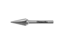 Roterande fil HM Ø12 x 25 mm form M (Single cut) med Ø6 mm skaft