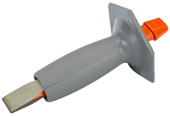 Fladmejsel 8741 m/håndbeskytter, 250×25mm