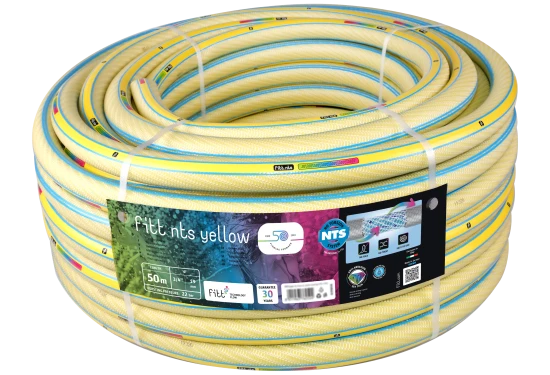 Fitt NTS Yellow vandslange 7bar 3/4"×50mtr