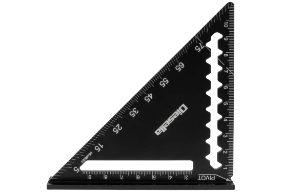 Speedvinkel 0-90° 120×120mm sortoxideret aluminium