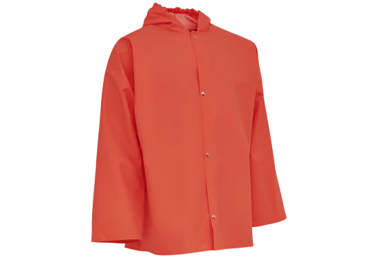 Regnjakke fiskeolie resistens 033800 orange Str. 2XL