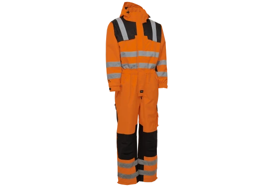 Hi-vis termokedeldragt 088000R orange/sort Str. S
