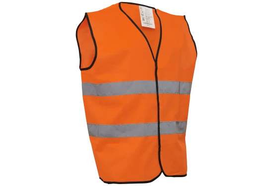 Hi-vis sikkerhedsvest 132201R orange Str. 4XL