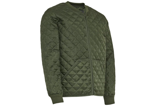 Termojakke quiltet 160515 oliven Str. 3XL