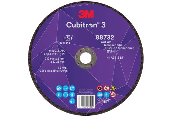 Cubitron 3 skæreskive T41 230×2,0mm