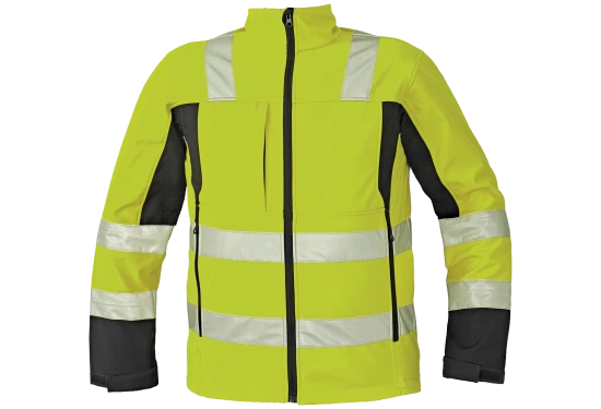 Malton softshell jakke Hi-viz gul str XL