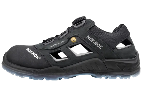 NokNok 4400 sikk.sandal m/hurtigluk S1P SRC ESD 43