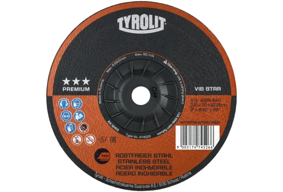 Skrubskive Premium 27EV ø230×7 A30R-BFX