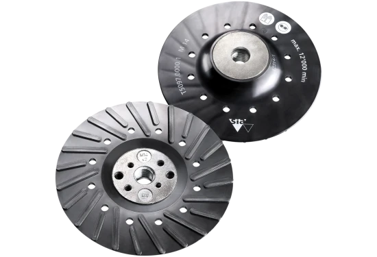 Bagskive t/fiberrondel 125×5/8" turbo