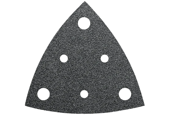 Fein slibepapir, 80mm 3kt m/huller K120, 50stk