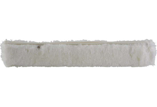 Vaskepels m/microfibre, 400 mm, hvid