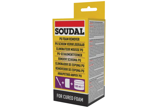 Soudal PU fjerner t/hærdet PU-skum, pasta 100ml