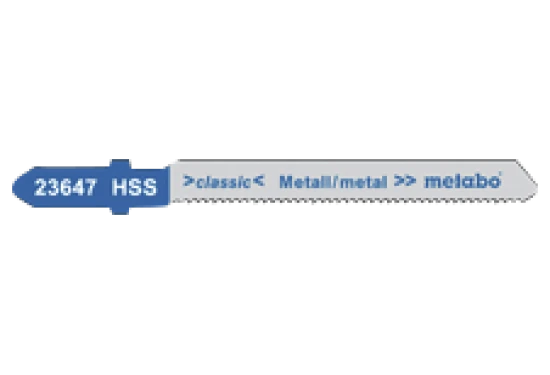 Stiksavklinge til metal 51mm HSS 1,2mm pk/5
