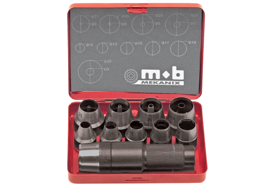 Huggepibesæt i metalkasse ø3 20 mm