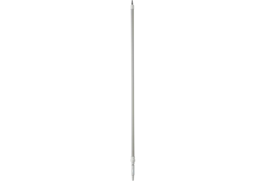 Alu-teles.skaft m/vandgenl. ø32×1615-2780 mm, hvid