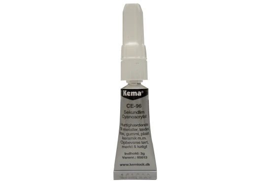 Kemlock cyanoacrylat-lim CE-96 3ml