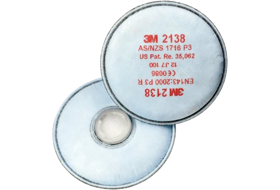 Partikelfilter 2138 kl. P3 R pk/10
