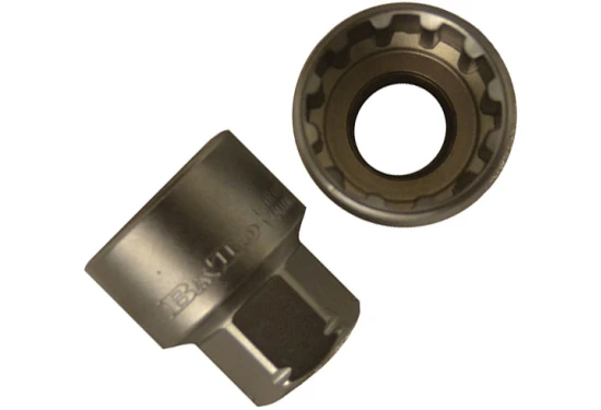 BATO Hyls genomstick kort 3/8" x 14mm. SplineLock.