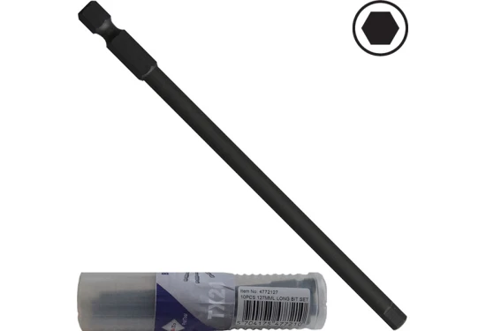 BATO 1/4" Bits 6kt. 2,5 x 127 mm.
