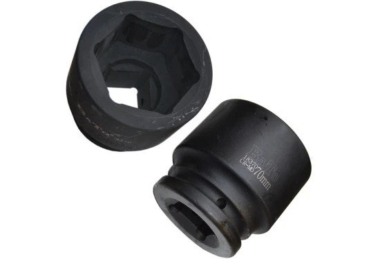 BATO Krafthylsa kort 1-1/2" x 50mm. 6kt.