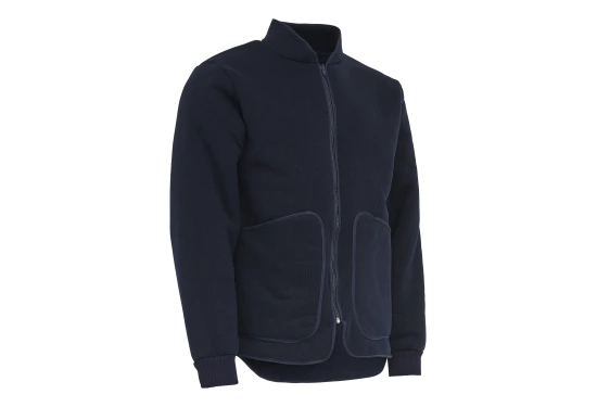 Fiberpels jakke - Navy - L