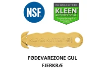 KLEVER NSF kniv livsmedelszon GUL, förpackning 10 ST
