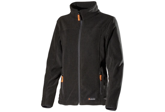 Fleecejacka Dam 687P-W Svart Stl. XS