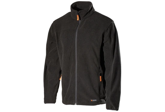 Fleecejacka 687P Svart Stl. M